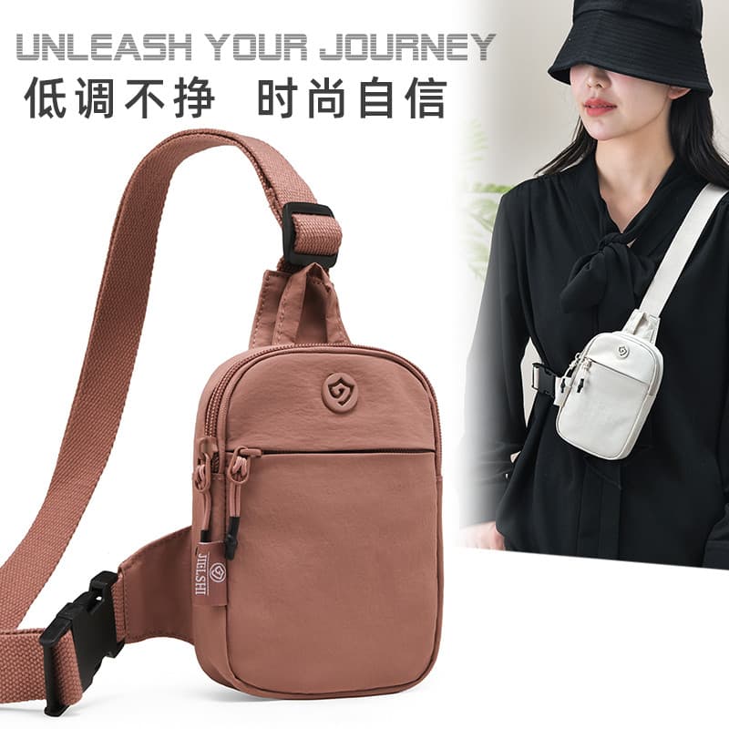 Jeron's bolsa para celular nicho feminino 2025 novo estilo Mini bolsa pequena multifuncional bolsa transversal lazer esp