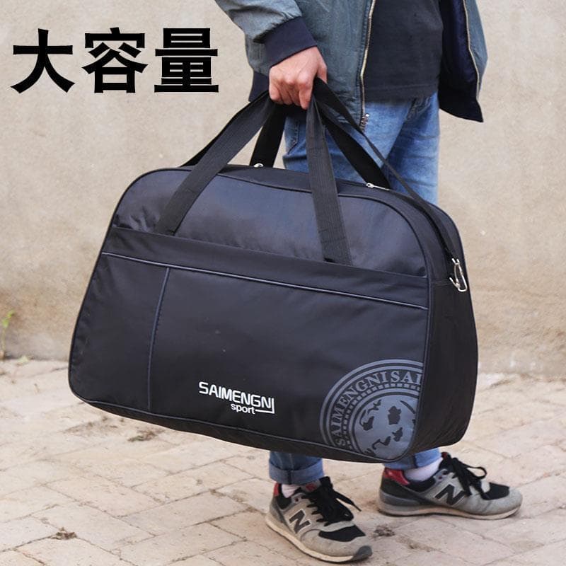 Super grande capacidade saco de viagem saco de bagagem de mão das mulheres dos homens roupas ao ar livre colcha trabalho