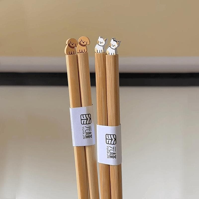 [Produtos de cozinha] Pauzinhos leves de luxo de alta qualidade para Sub-pessoa doméstica de alta qualidade Anti