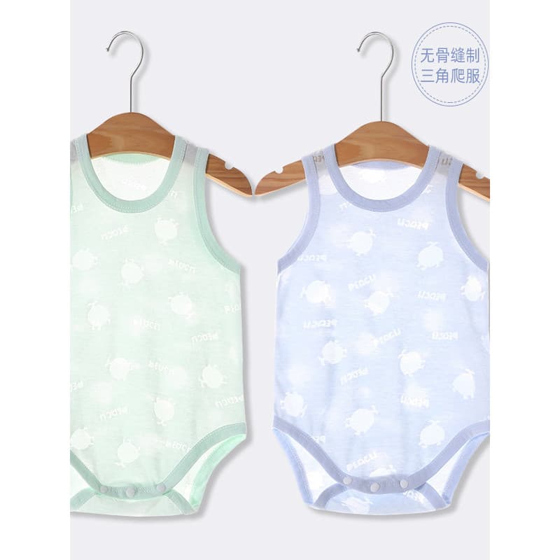 Macacão triangular para recém-nascidos, roupas de verão para bebês, estilo fino, macacão com flores queimadas