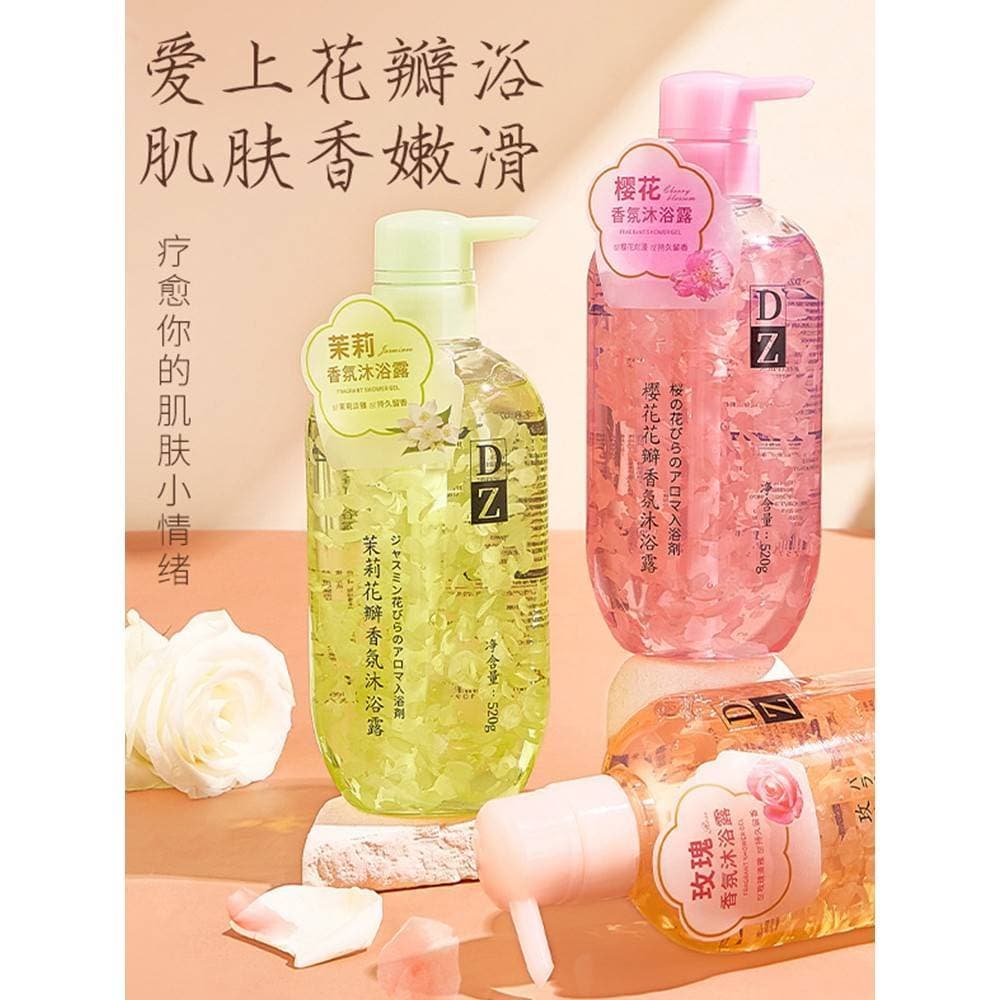 Genuíno [produto genuíno] fragrância Gel de banho fragrância de longa duração 72 horas pétala Real hidratante refrescant