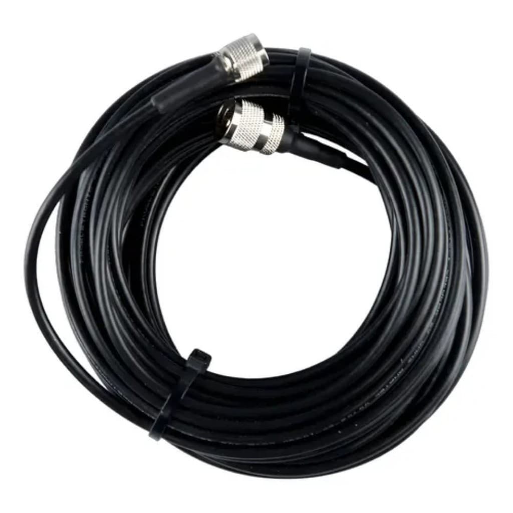 Cabo Para Antena Externa Digital 10 Metros RG6 Blindado