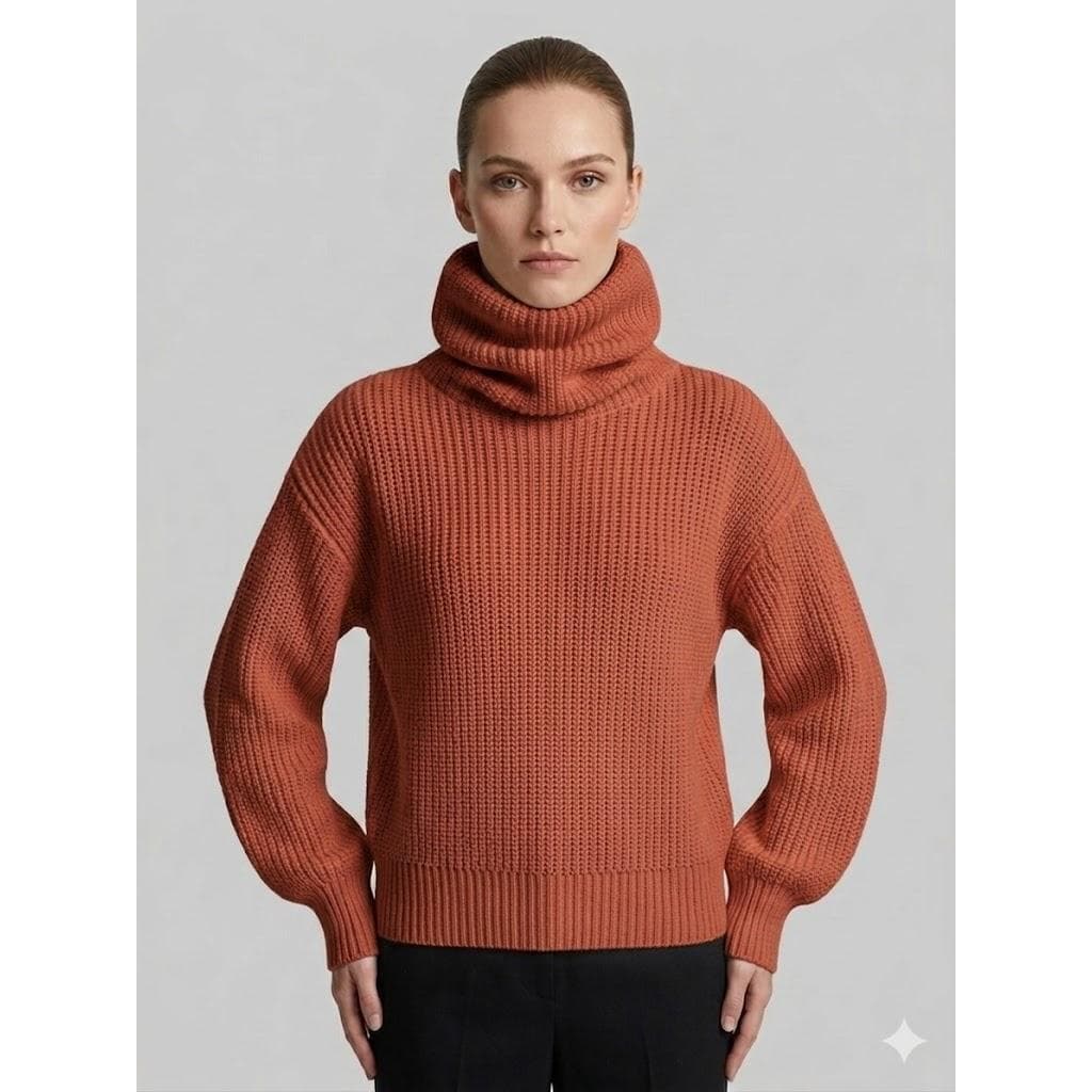 Blusa Tricô Gola Boba Feminina – Elegância, Conforto e Aconchego para o Inverno