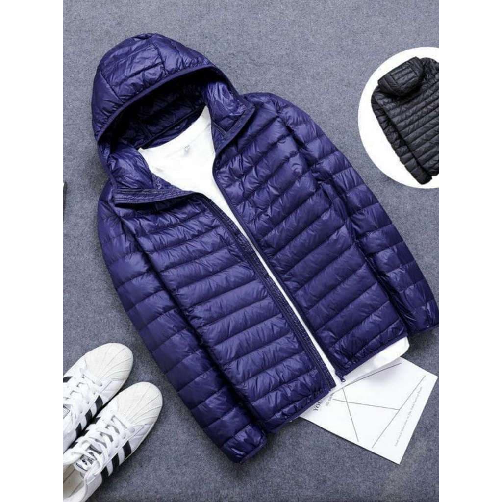 Inverno gola alta exterior usar novo estilo jaqueta acolchoada de algodão jaqueta leve zíper Casual algodão com capuz @-