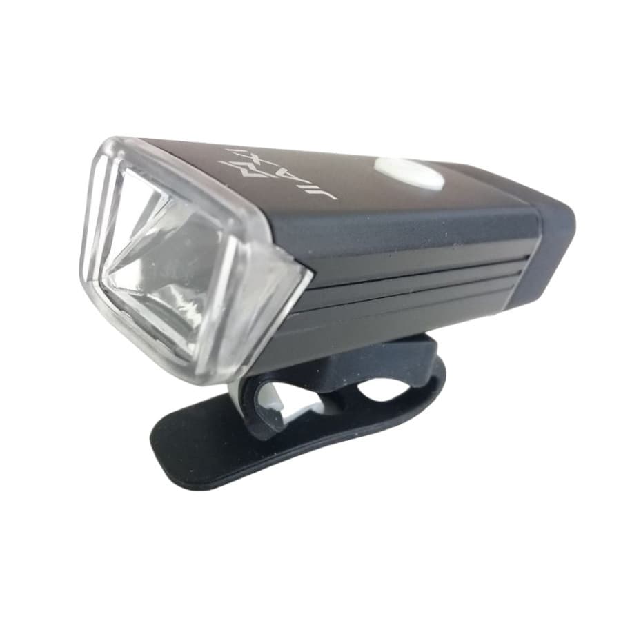 Farol De Bicicleta Em Alumínio Com Bateria USB Recarregável