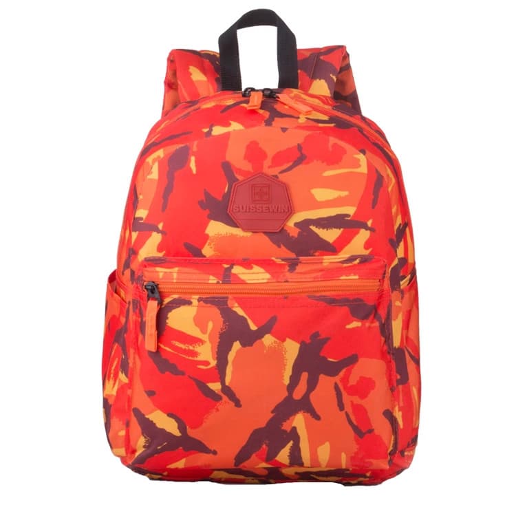 Xiangxing bagagem SUISSEWIN leve simples mochila feminina pequena mochila lazer portátil saco de viagem impresso na moda