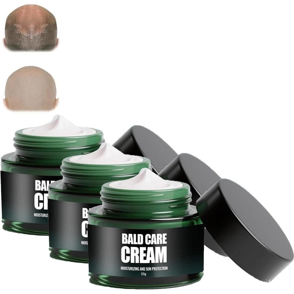 Hidratante para Cabeça Careca para Homens, Bálsamo Pós-Barba para Homens, Hidratante Nutritivo e Cuidado do Couro Cabelu