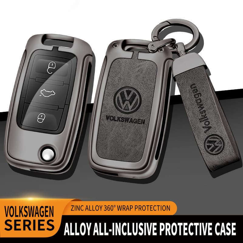Capa Para Chave De Carro , Bolsa De Concha Volkswagen VW Polo Tiguan Golf Jetta Beetle Eos Scirocco Up Transporter Shara