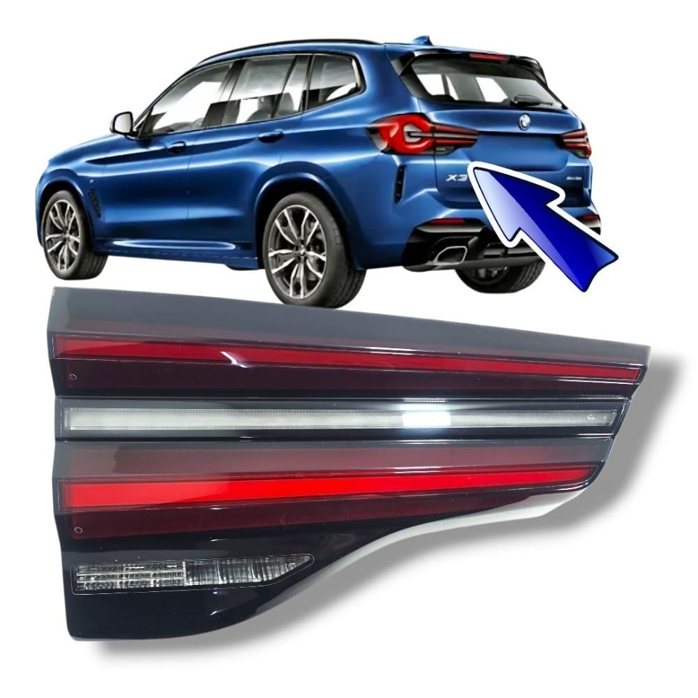 Lanterna esquerda BMW X3 IX3 2022 2023 2024 tampa mala