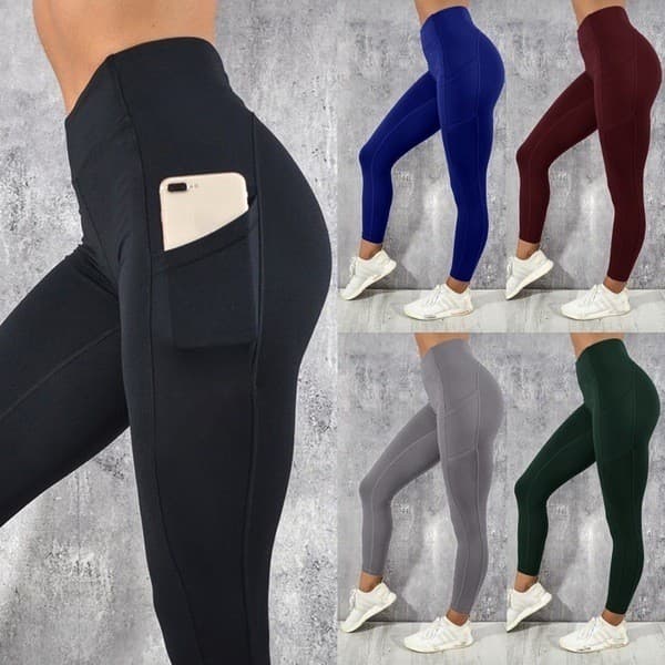 S-3XL plus senhoras yoga esportes leggings plus Size senhoras esportes calças de yoga