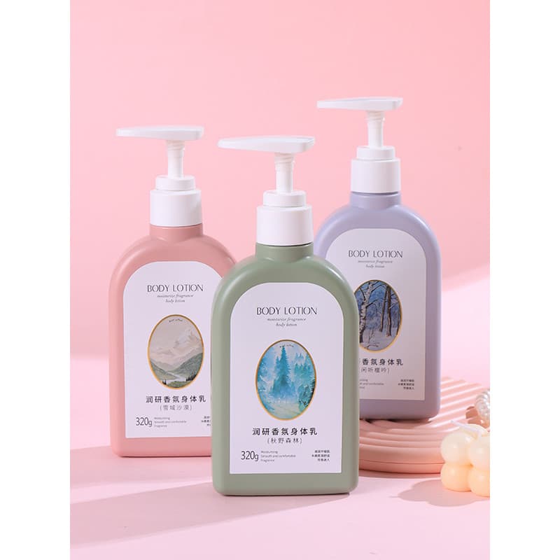 XIMIVOGUE hidratante pesquisa fragrância loção corporal escuta ociosa sândalo neve deserto Akino floresta hidratante dur