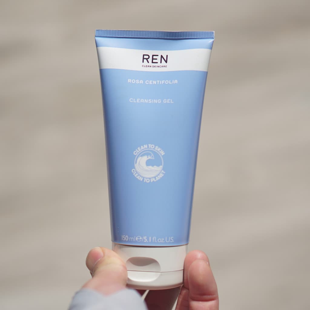 Limpeza refrescante REN Double APG Aminoácido Gel de Limpeza Gel Limpador Facial 150ml Pele Sensível Limpeza Suave