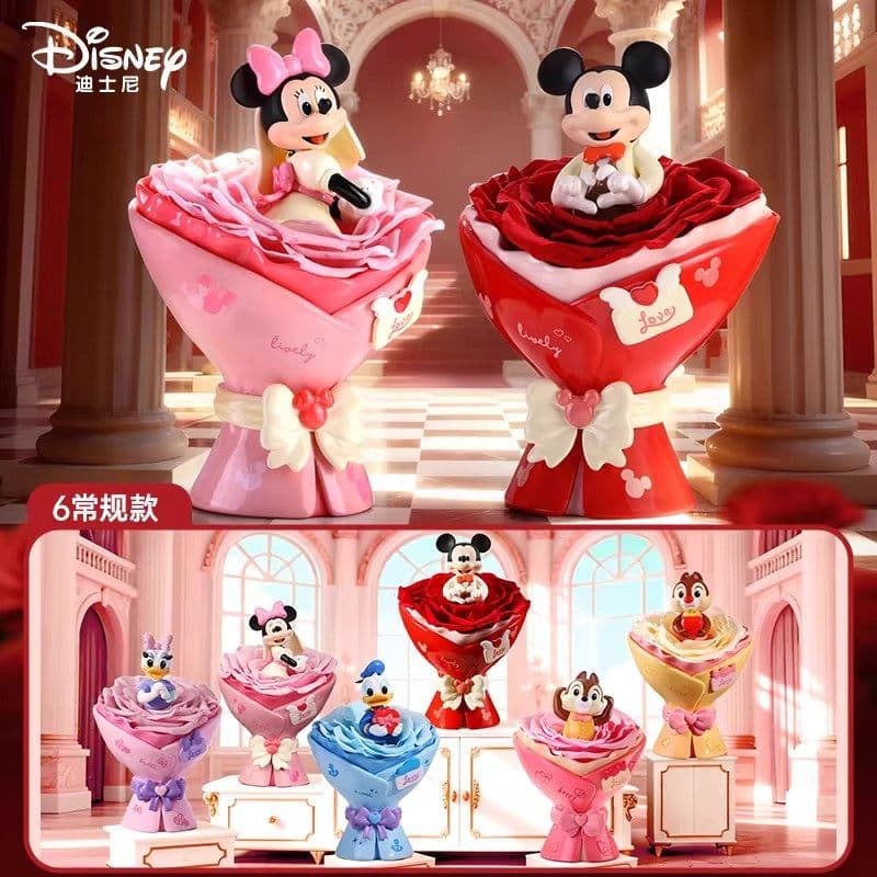 Novos produtos perzindo Disney bonito amigos CP buquê série caixa misteriosa na moda jogar decorações meninas presentes