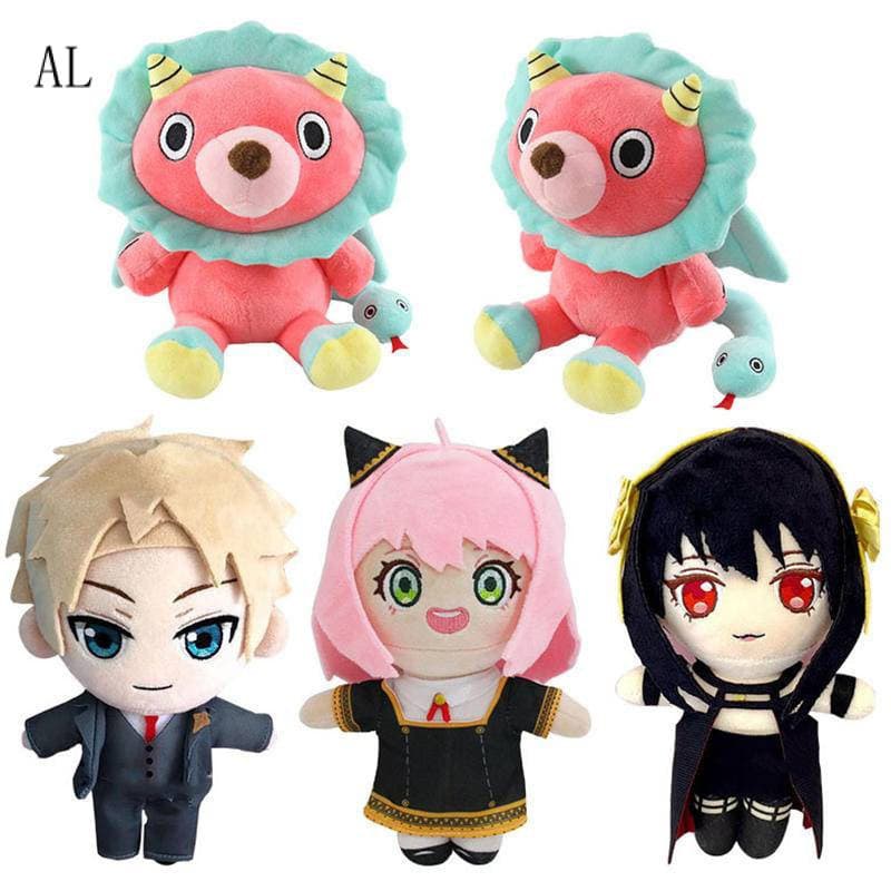 20 cm SPYxFAMILY Boneca de pelúcia Brinquedo compacto Grande criança Soft Baby Presente Para Loid Forger Anya Yor Forger