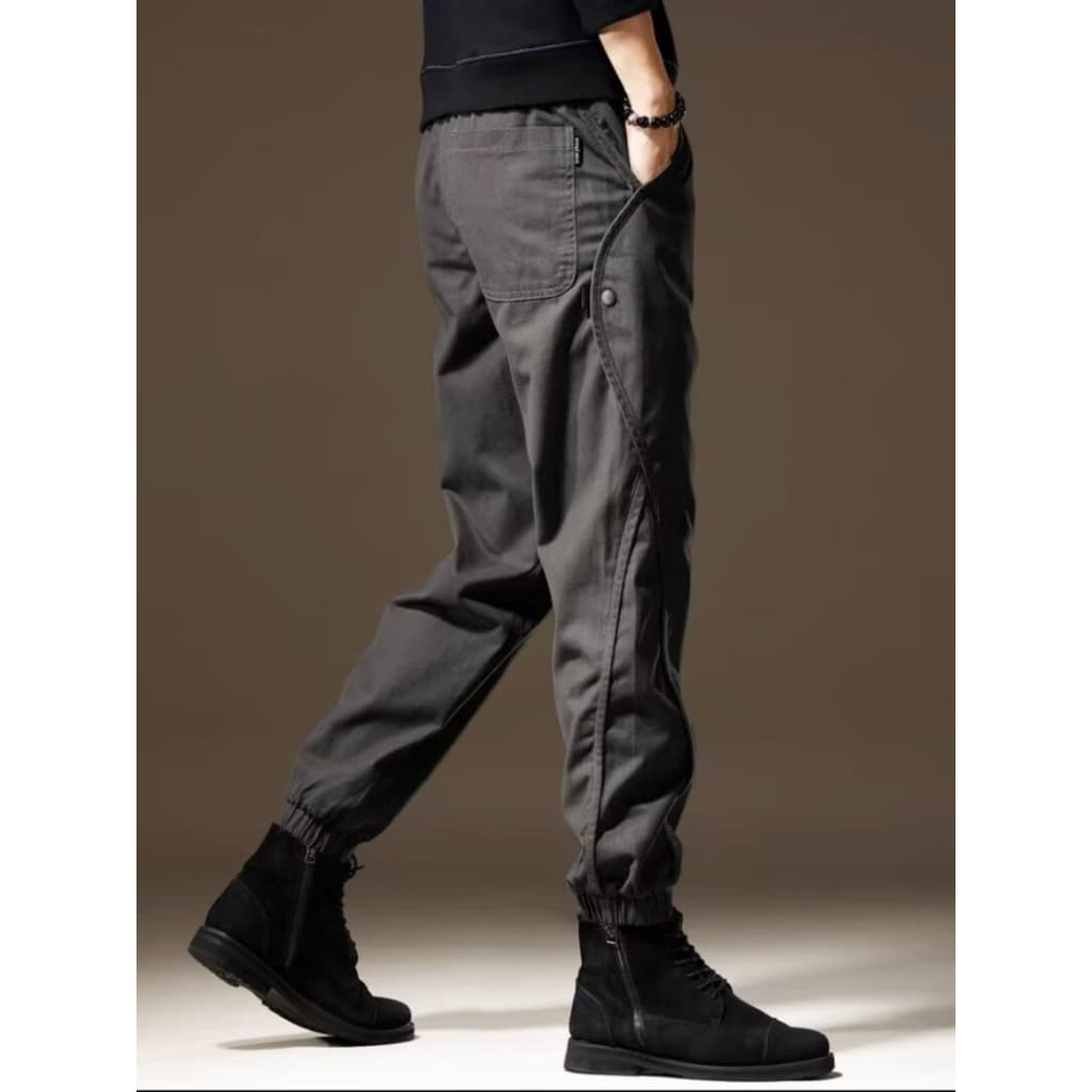 Americano Retro macacão masculino outono solto em linha reta calças casuais primavera outono Street Wear tamanho grande