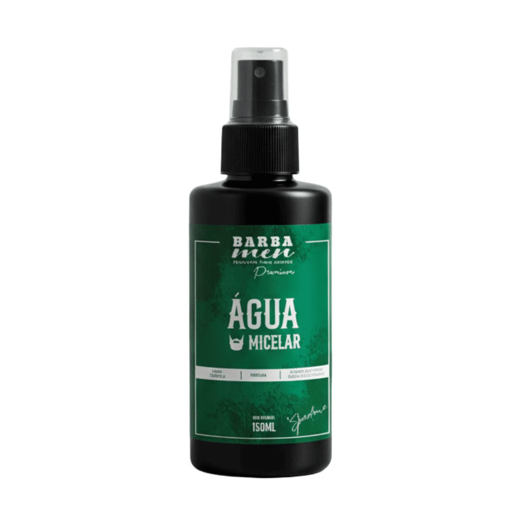Água Micelar Barba Men 150ml - Limpeza e Controle da Oleosidade