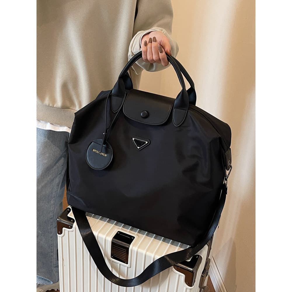 Bolsa de viagem de grande capacidade, novo estilo, bolsa feminina, bolsa esportiva de armazenamento de Fitness, bolsa de