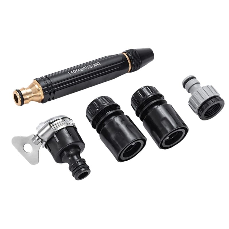 Kit De Bicos Pulverizados Em Água De Liga De Cobre Mojito 5 Unidades Para Limpeza De Veículos Planta Irrigação