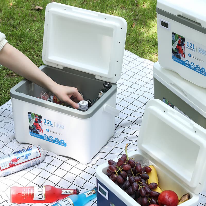 Nova caixa de isolamento espuma geladeira carro ao ar livre portátil tenda refrigerador caixa balde gelo leite materno p
