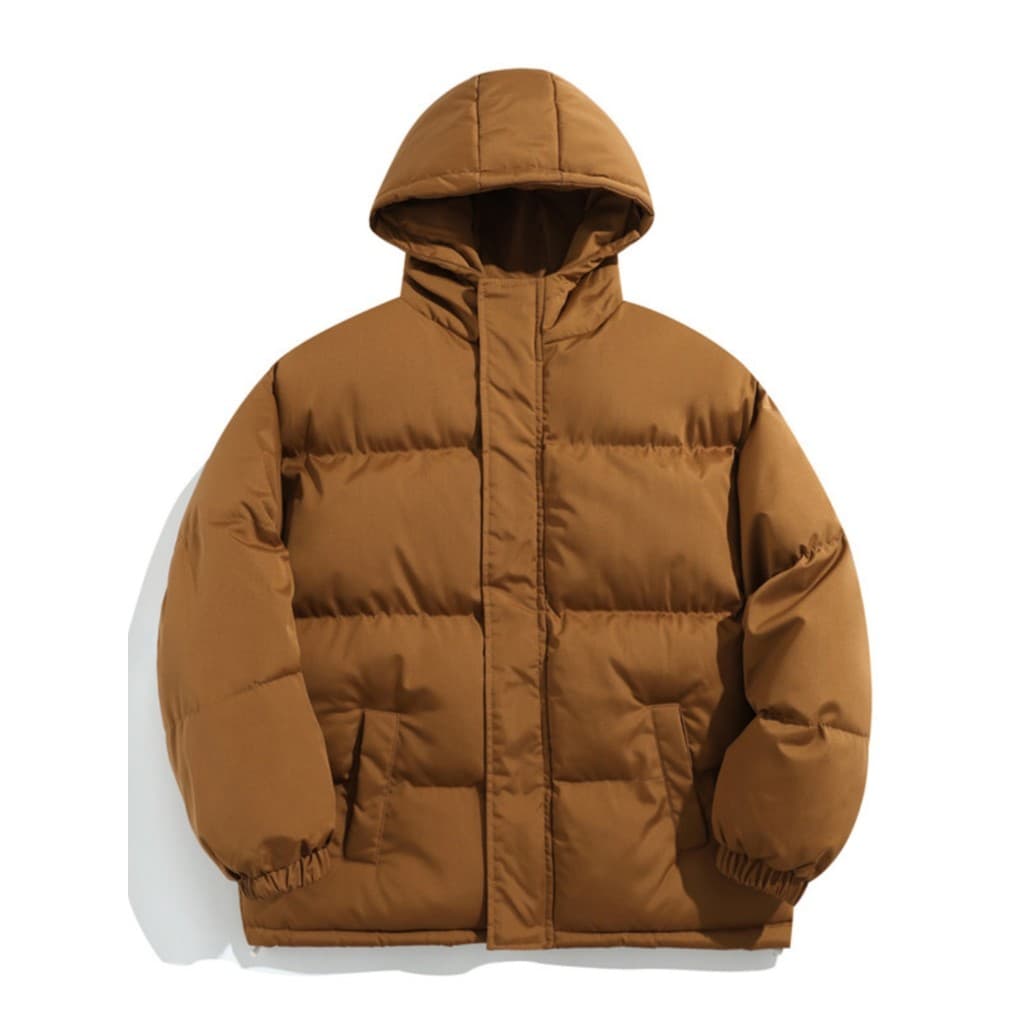 Homens inverno pão jaqueta para baixo jaqueta de algodão curto grosso jaqueta de algodão laranja na moda jaqueta de algo