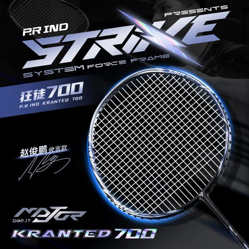 Guizhou Baiyao Hardware Co., Ltd. Purui Zhao Junpeng Co-marca Madman 700 raquete de Badminton carbono completo competiçã