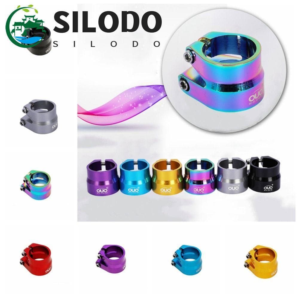 SILODO Braçadeira Para Selim De Bicicleta , Trava Tubo De Assento , De Camada Dupla , Prendedor