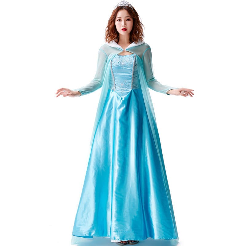 Vestido de princesa de conto de fadas, tecido de exportação, espessura aumentada, conto de fadas, dramatização, vestido