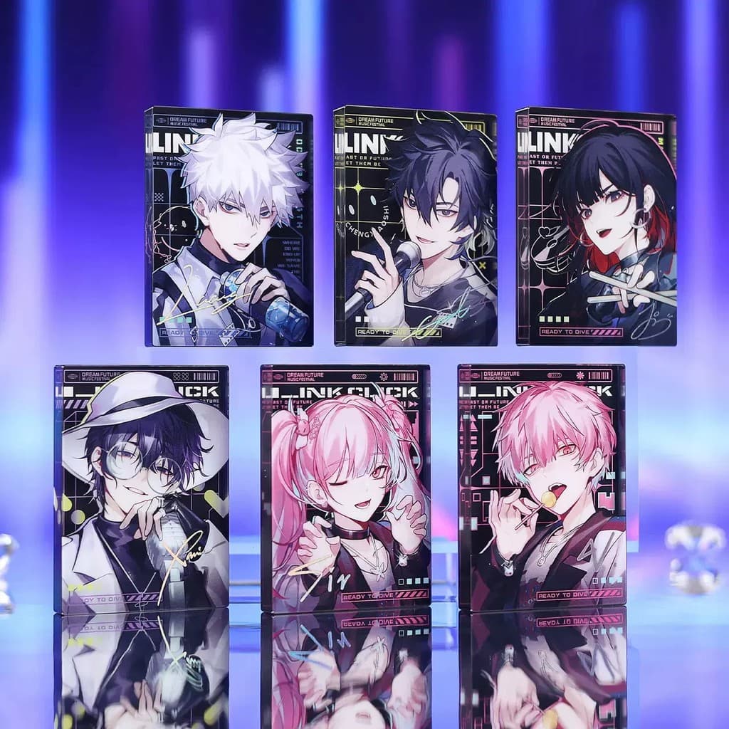 Agente de tempo genuíno Dream Future MusicFes.Series Ornamentos acrílicos grossos Presentes de mercadorias de Anime
