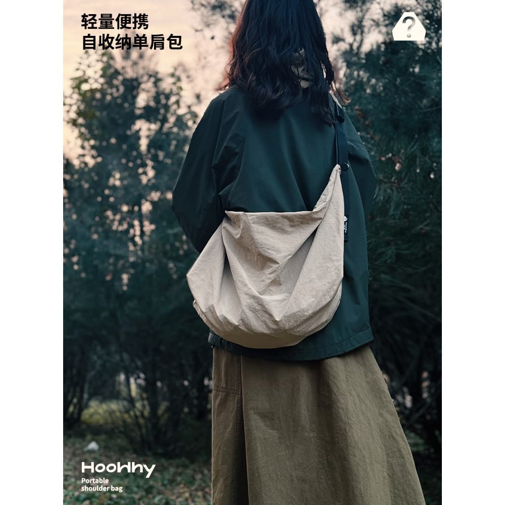 Novo estilo bolsa mensageiro estilo feminino estudante universitário bolsa de ombro grande capacidade bolsa de ombro mas