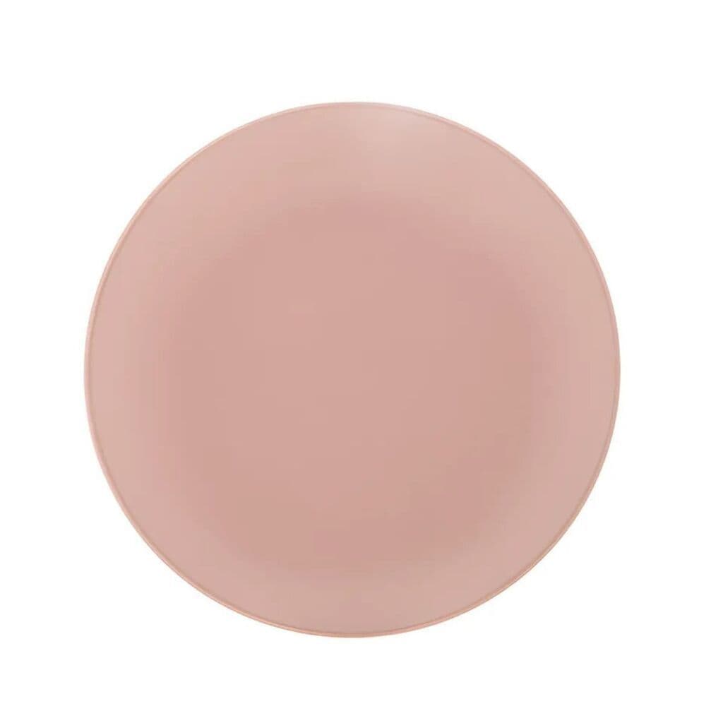Prato Raso 27cm Charlotte Rosa em Cerâmica PCLN216RS - Hauskraft