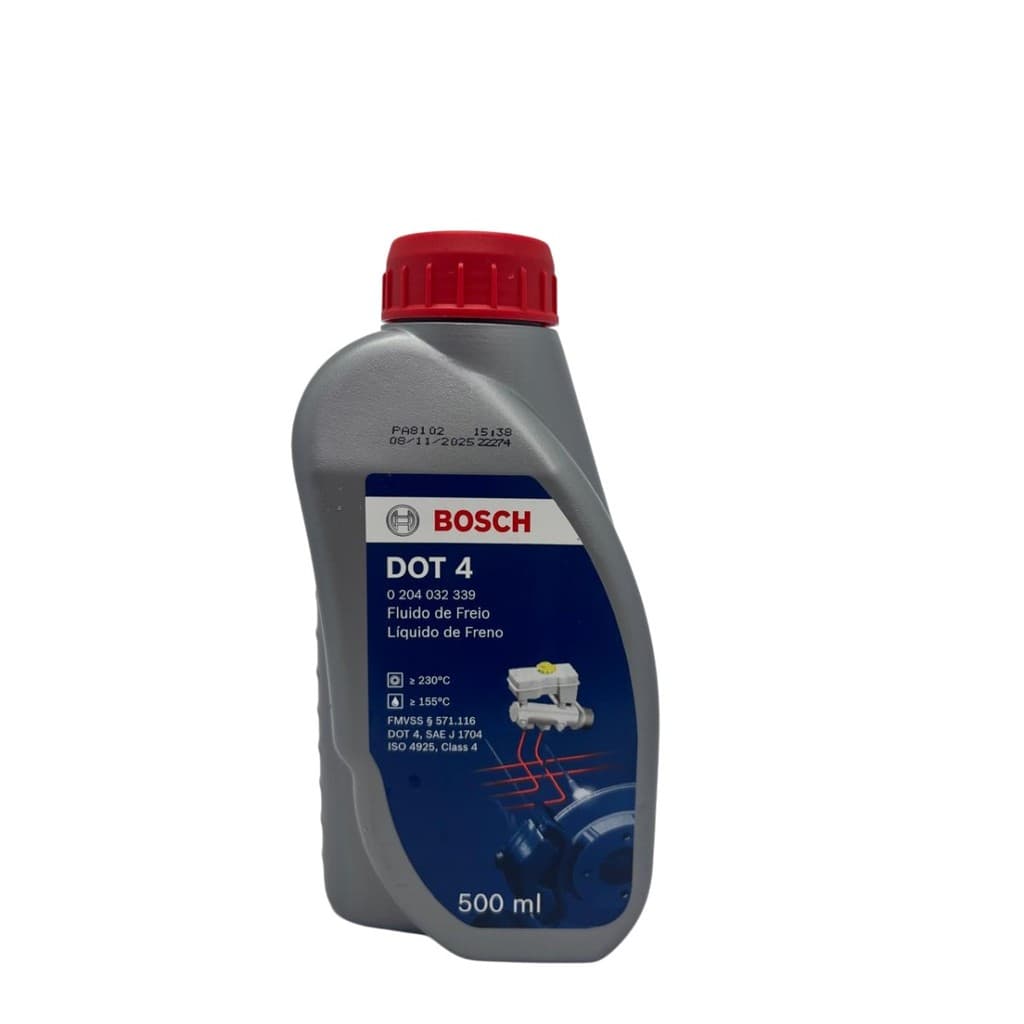 Fluido Oleo De Freio Dot 4 Bosch 500ml