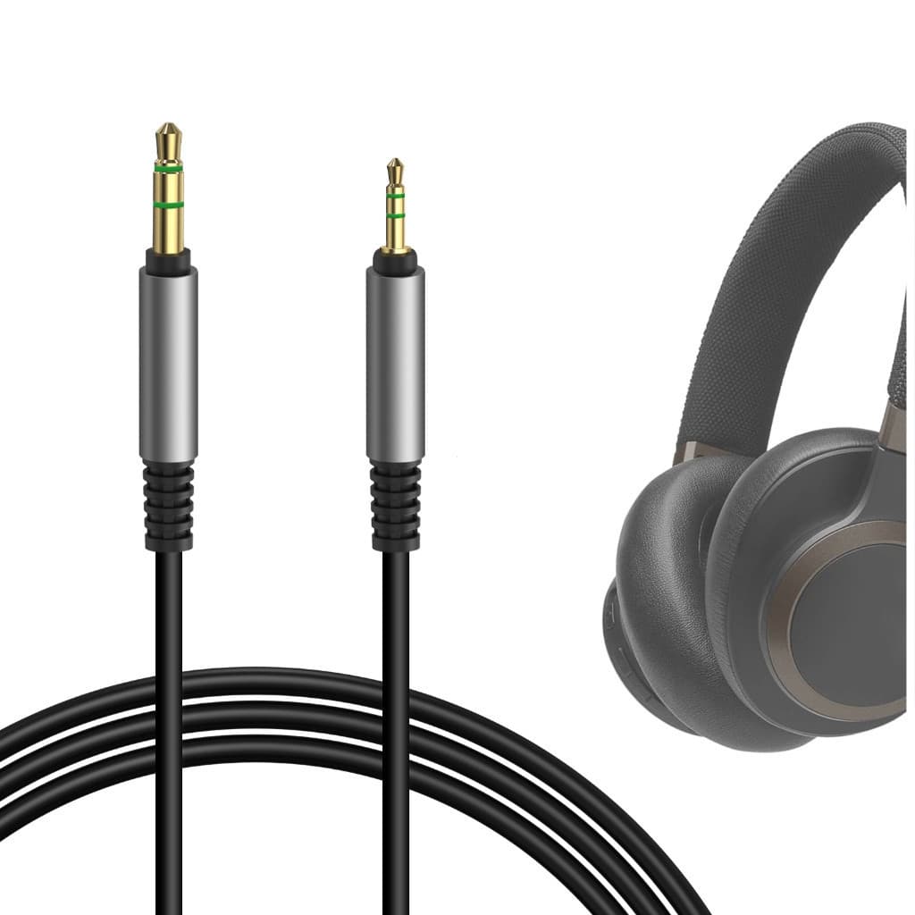Cabo De Áudio Geekria Compatível Com Fones De Ouvido Tune 770NC/760NC/750BTNC/720BT/710BT/700BT/660NC , Live 660NC/650BT