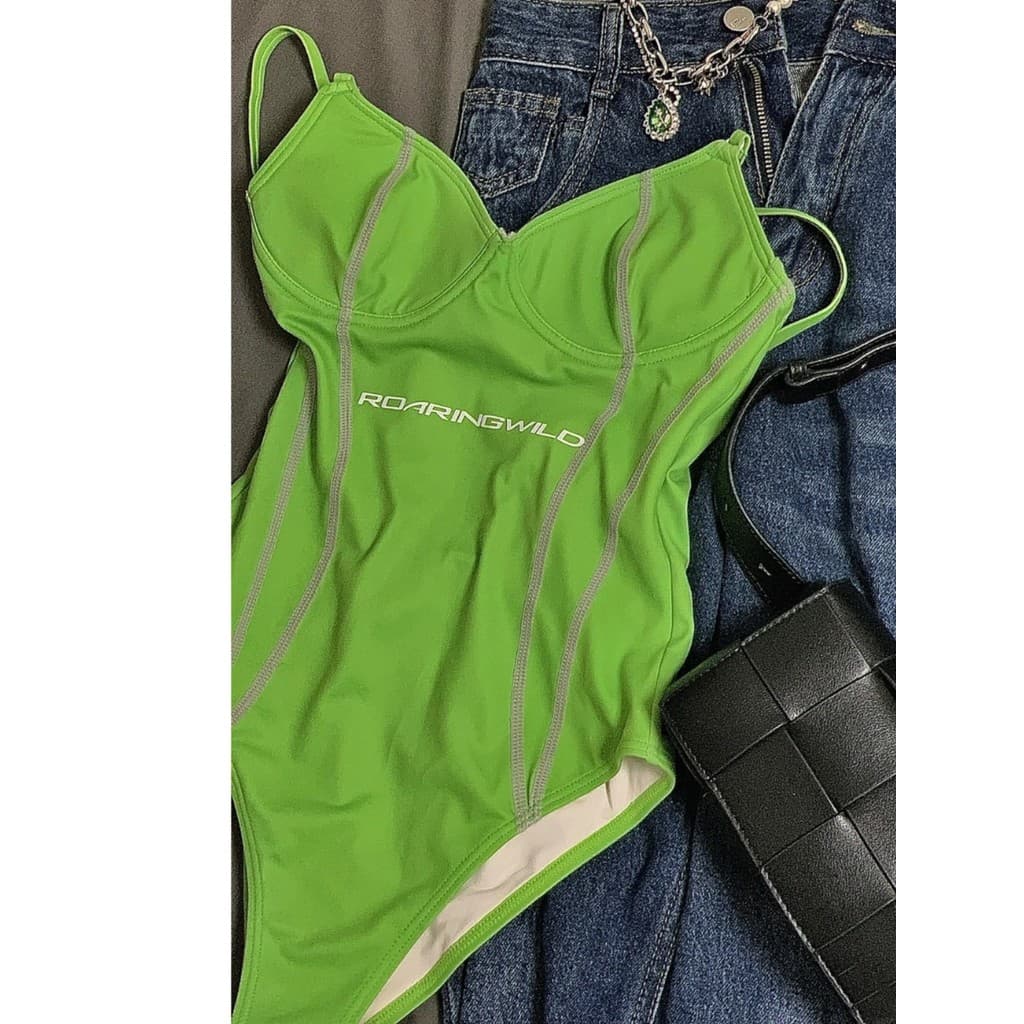◆DUDU DUDU◆Maiô feminino de uma peça quente menina cobrindo barriga mais magro olhar conservador High-End puro desejo 20