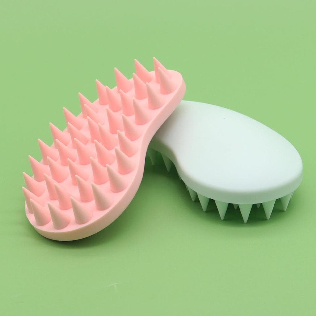 Novo estilo escova de banho para animais de estimação Silicone molhado seco dupla utilização banho para cães gato suprim
