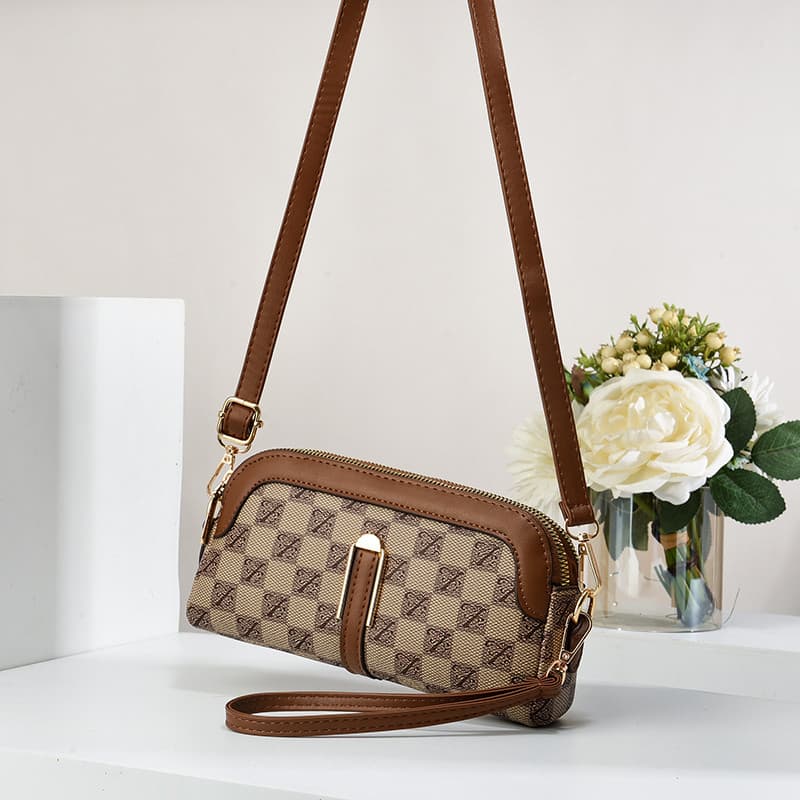 Embreagem feminina temperamento grande capacidade pequena bolsa de ombro 2026 novo estilo moda carteira feminina saco do