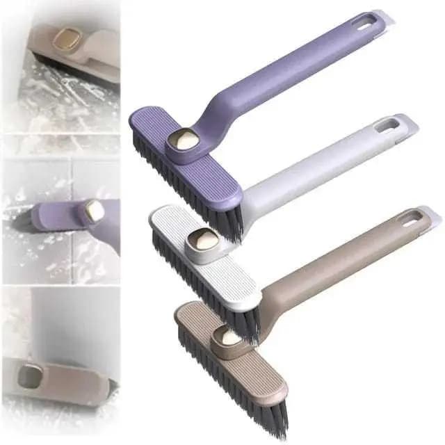 Escova de Limpeza Multifuncional Westafel 3 em 1 para Cozinha, Banheiro, Vaso Sanitário e Janelas, Gira 360 Graus, em PP