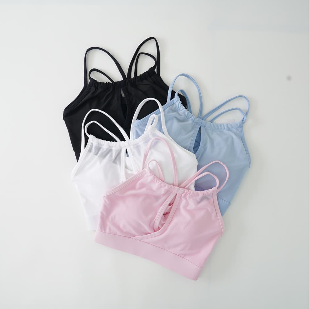 Lindas roupas de Yoga colete malha falso de duas peças roupa interior de Fitness fixo almofada no peito estilingue bonit