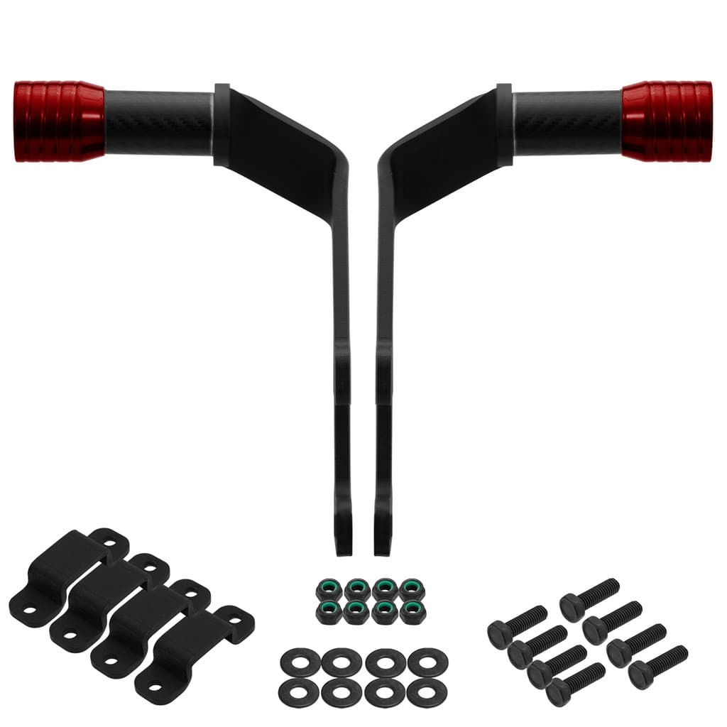 Par de Protetor De Motor Slider Super Adventure Alumínio Kasinski Comet Gtr 250 I.e. 2009 2010