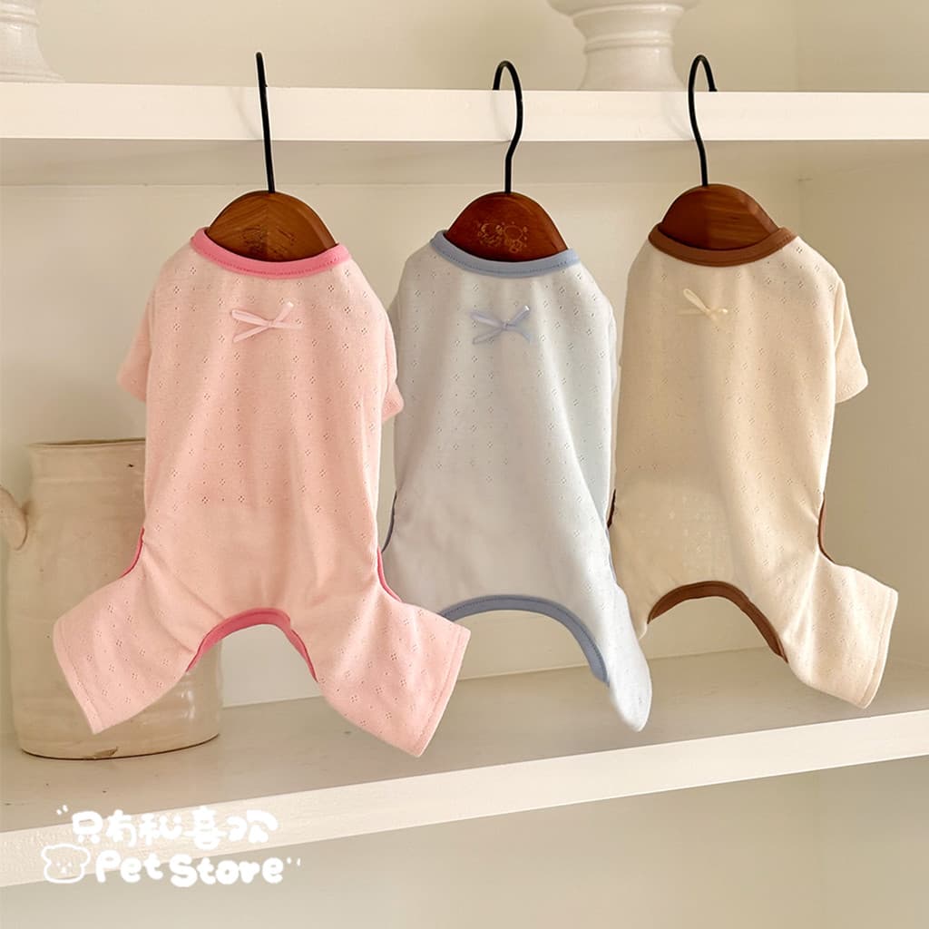 Pet Boxer roupas roupas de inverno móveis pijamas roupas Leggings macias interior quente outono inverno Bichon roupas