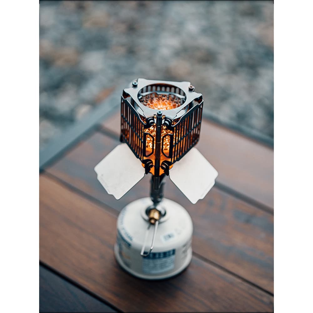 Chunshan Suzaku Aquecedor Fogão de aquecimento a gás para acampamento ao ar livre Leve portátil pequeno fogão de aquecim