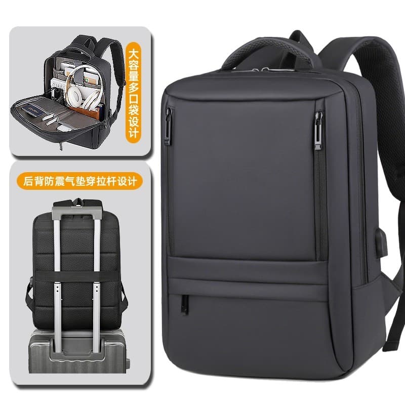 Novo masculino feminino negócios Commuter mochila computador à prova dwaterproof água 57cm grande capacidade saco de via