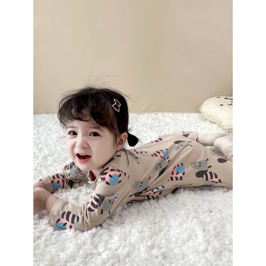 Ins Super elegante bebê primavera outono macacão de bebê bonito bebê menina macacão de algodão puro manga comprida bebê
