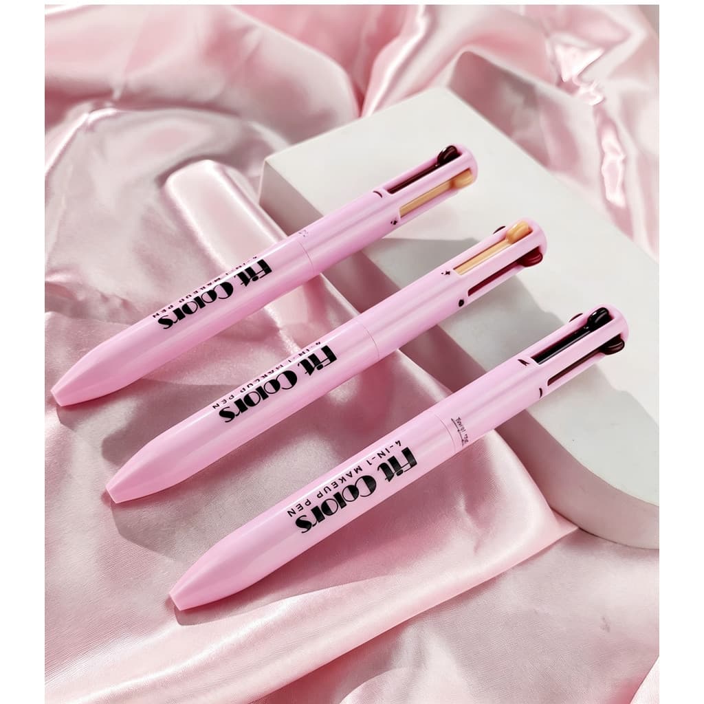 4 Em 1Lápis De Sobrancelh Delineador Caneta Delineadora Labial De Contorno À Prova D'água De-11