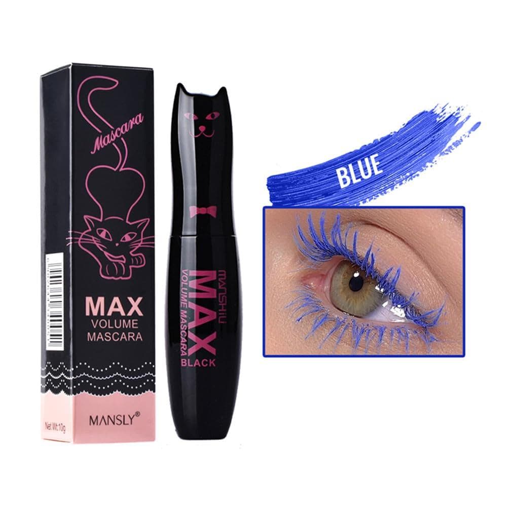 Máscara de Cílios Volume Curling LAMUSELAND, 4 Cores, À Prova D'Água, À Prova de Borrões, Efeito de Alongamento e Espess