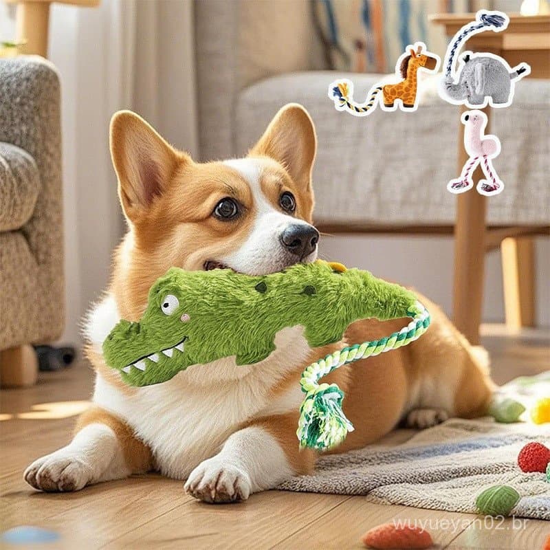 Brinquedos Para Cães , Brinquedo De Pelúcia Animais , Mastigadores Estridentes , Macios Dentição , Ambientes Internos ,