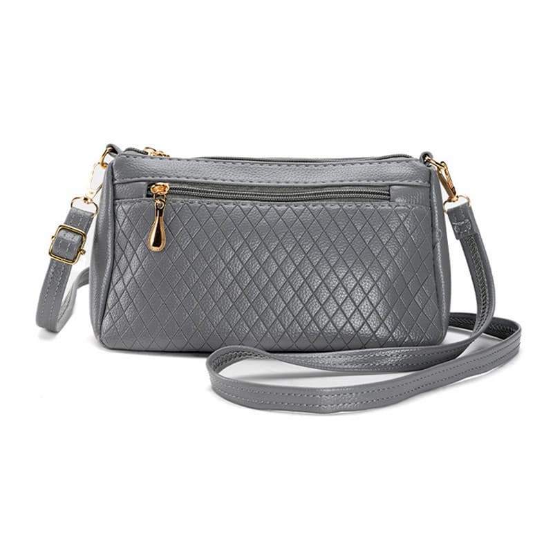 Simples versátil elegante bolsa feminina 2026 novo estilo bolsa mensageiro couro leve passeio verão um ombro telefone mó