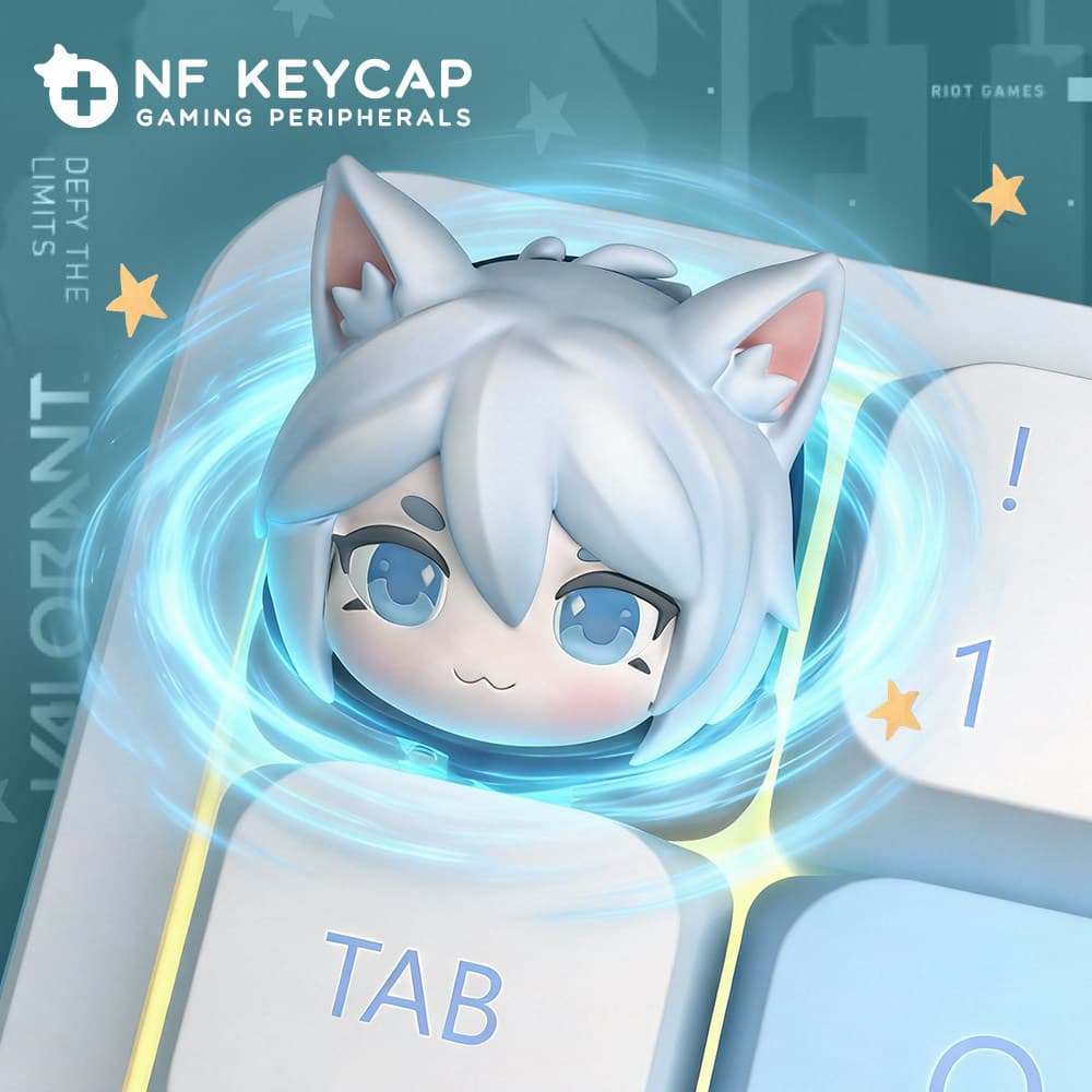 Jiefeng keycap destemido contrato jogo keycap resina crepúsculo borboleta teclado mecânico único tridimensional keycap p