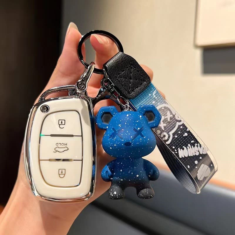 Adequado para Hyundai estilo antigo nome mapa principal Sonata Tusheng Yuena RV Langdong caso chave do carro caso protet