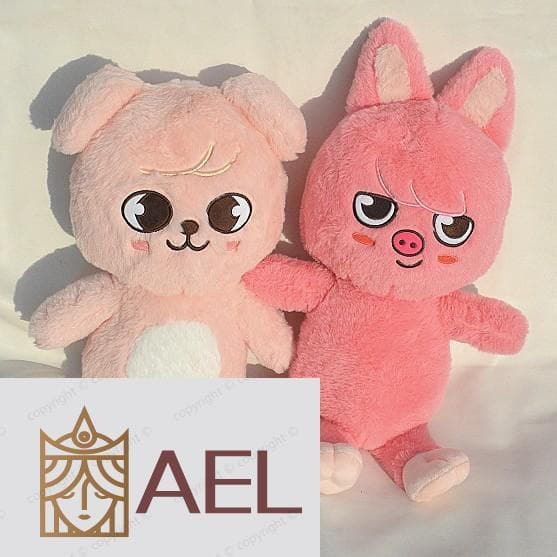 50cm Boneco de Pelúcia do Ídolo de Música Pop Coreana Stray Kids Skzoo FM JINRET BBOKARI SKZ BANGCHAN FELIX Presente