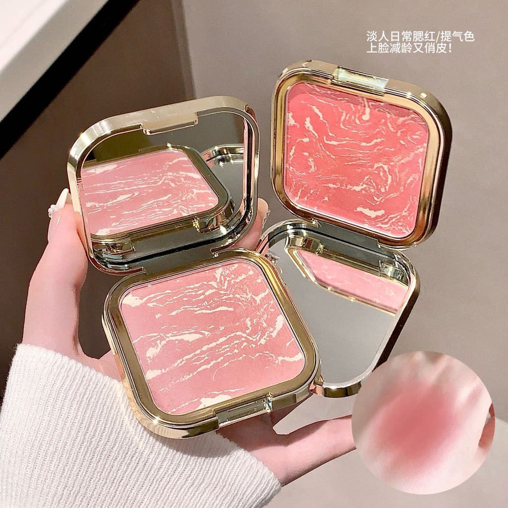 Suave brilho gradiente Blush barriga de porco Natural fosco expansão cor série segurar maquiagem à prova dwaterproof águ